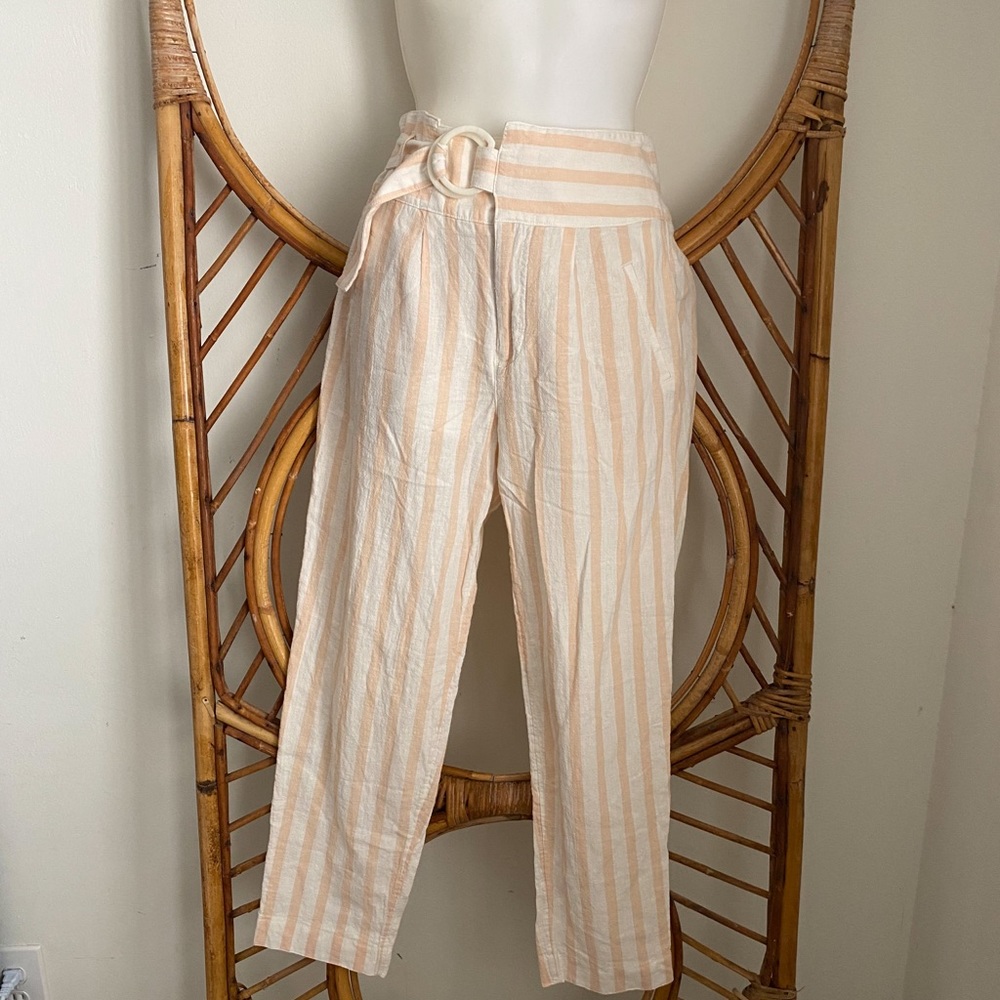 Anthropologie linen pants